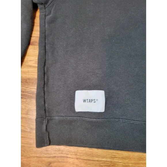 Wtaps Size X 02 BROWN Logo Patch Sweatshirt - Picture 2 of 8
